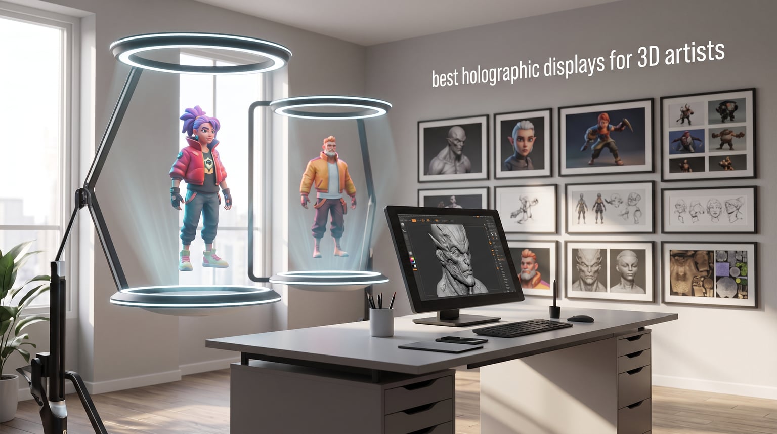 best holographic displays for 3D artists