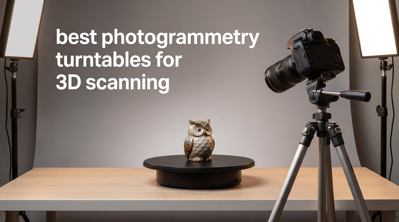 best photogrammetry turntables for 3D scanning