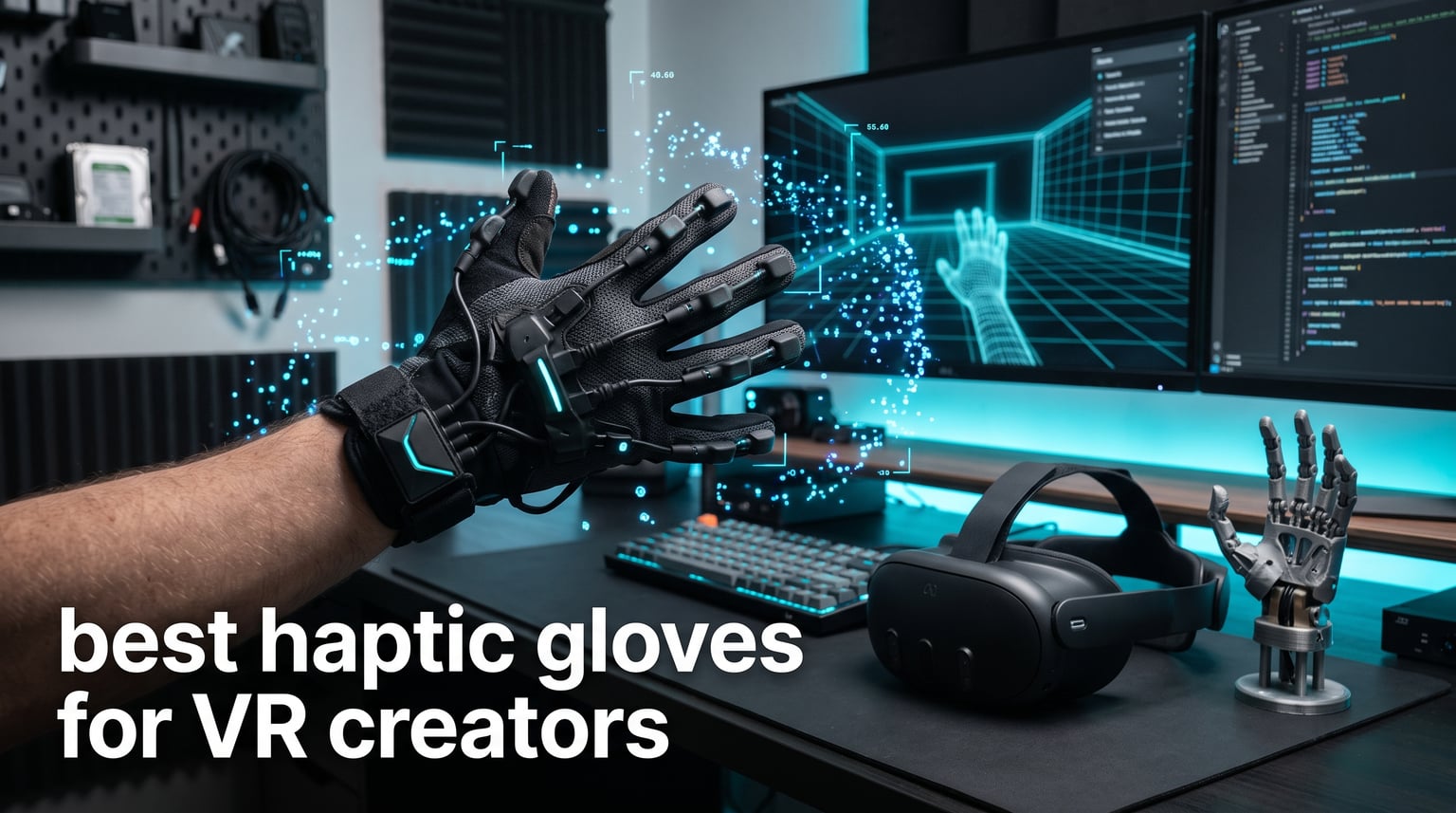 best haptic gloves for VR creators