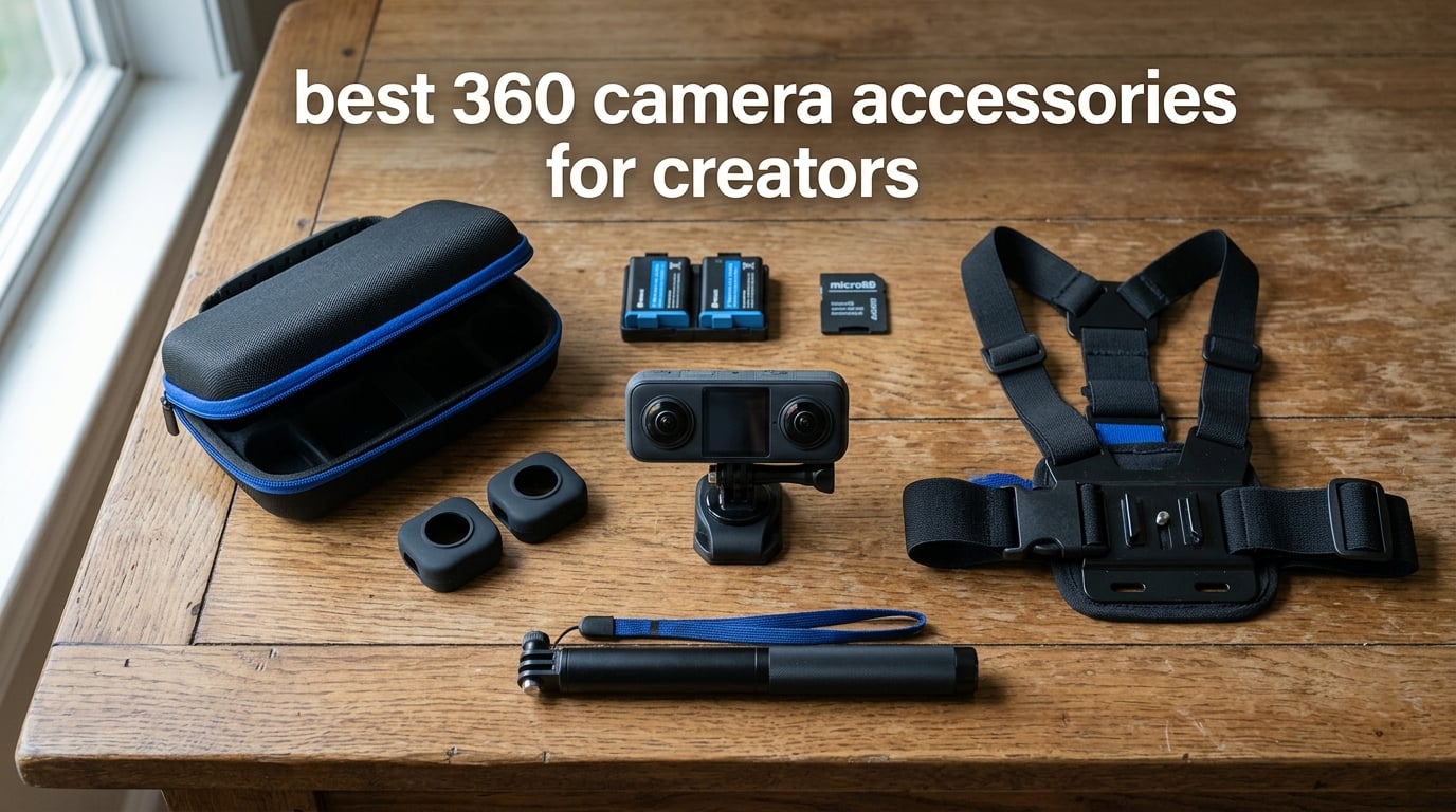 best 360 camera accessories for creators