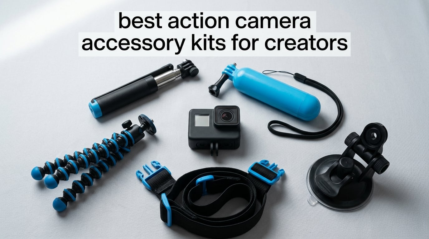 best action camera accessory kits for creators