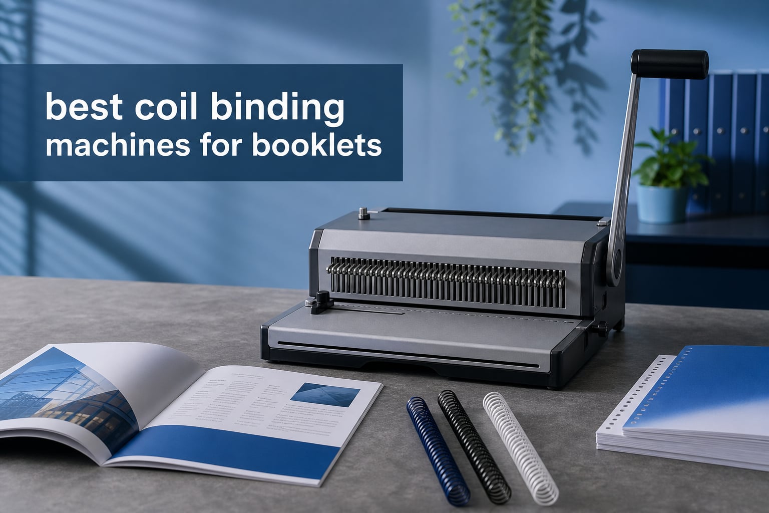 best coil binding machines for booklets