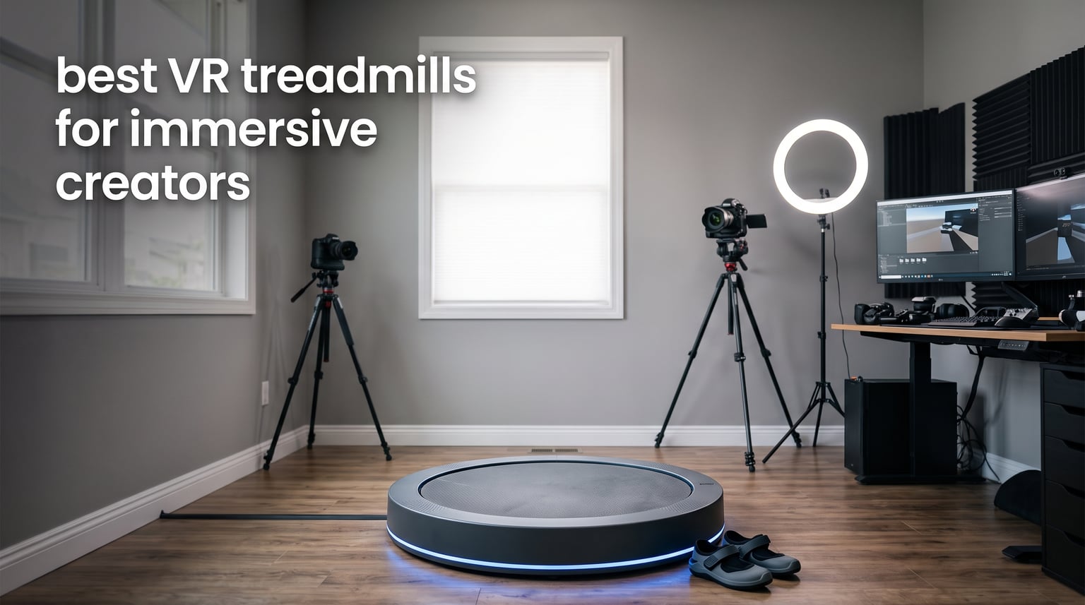 best VR treadmills for immersive creators