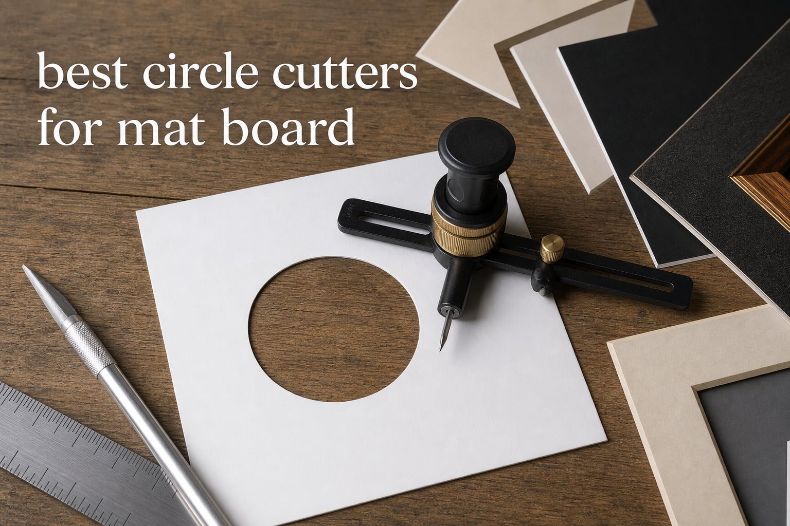 best circle cutters for mat board