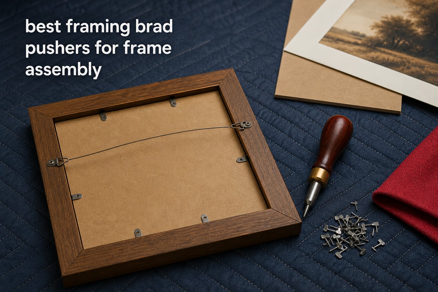 best framing brad pushers for frame assembly