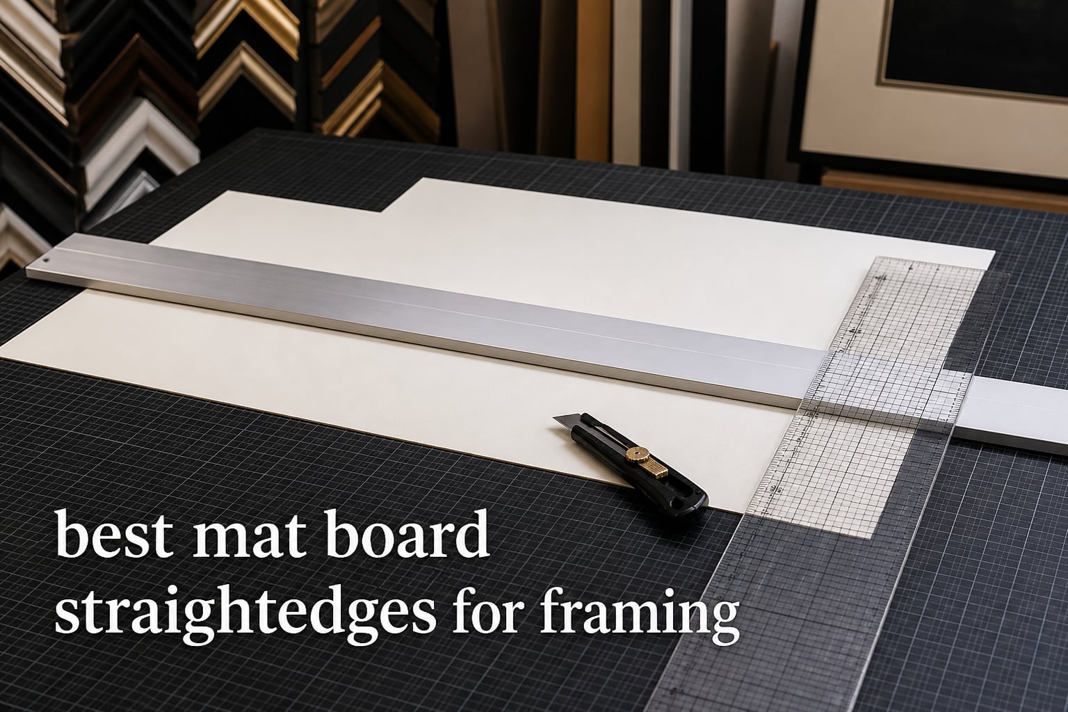 best mat board straightedges for framing