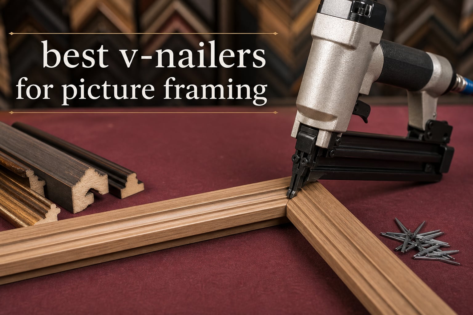 best v-nailers for picture framing