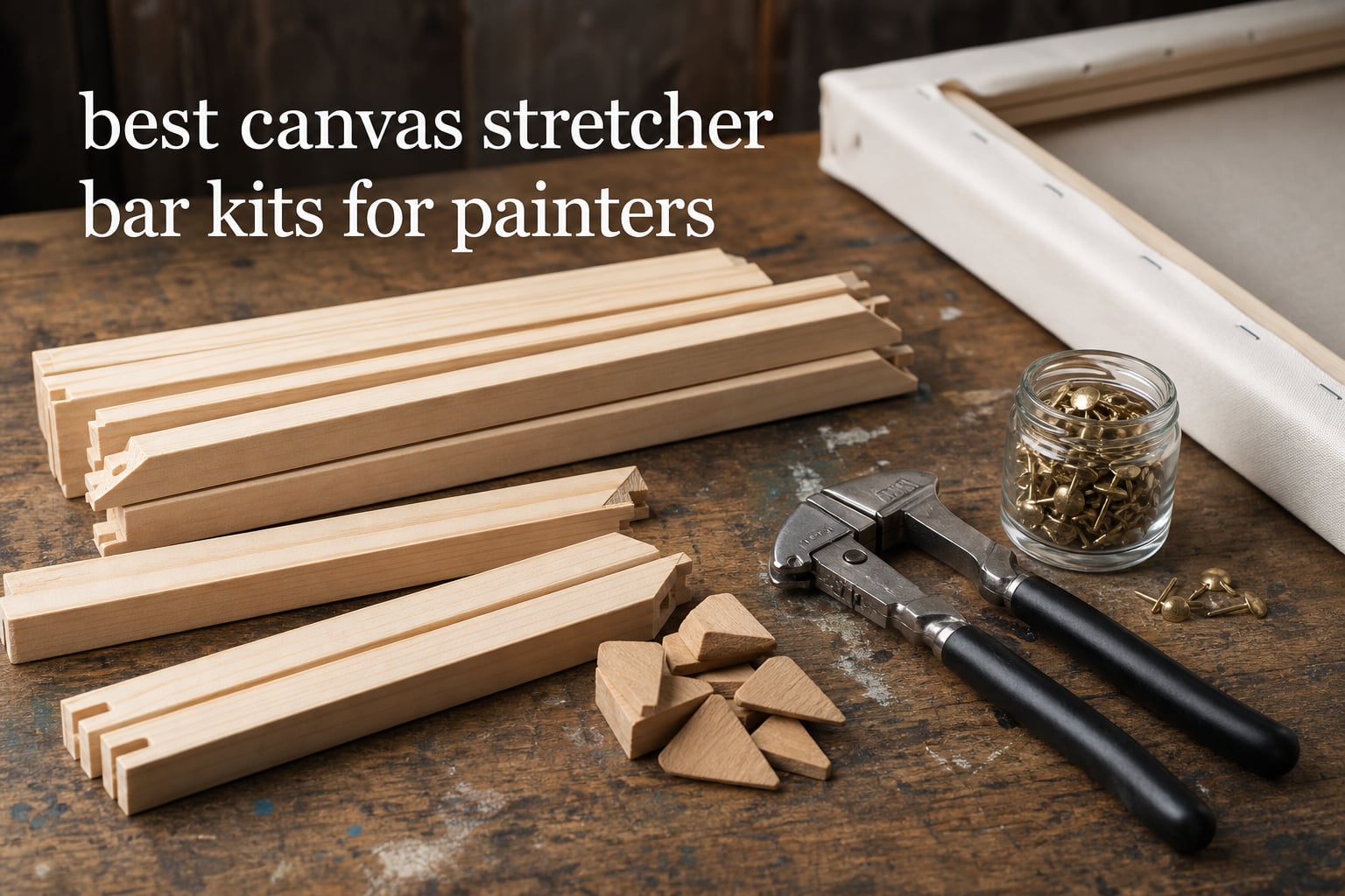 best canvas stretcher bar kits for painters
