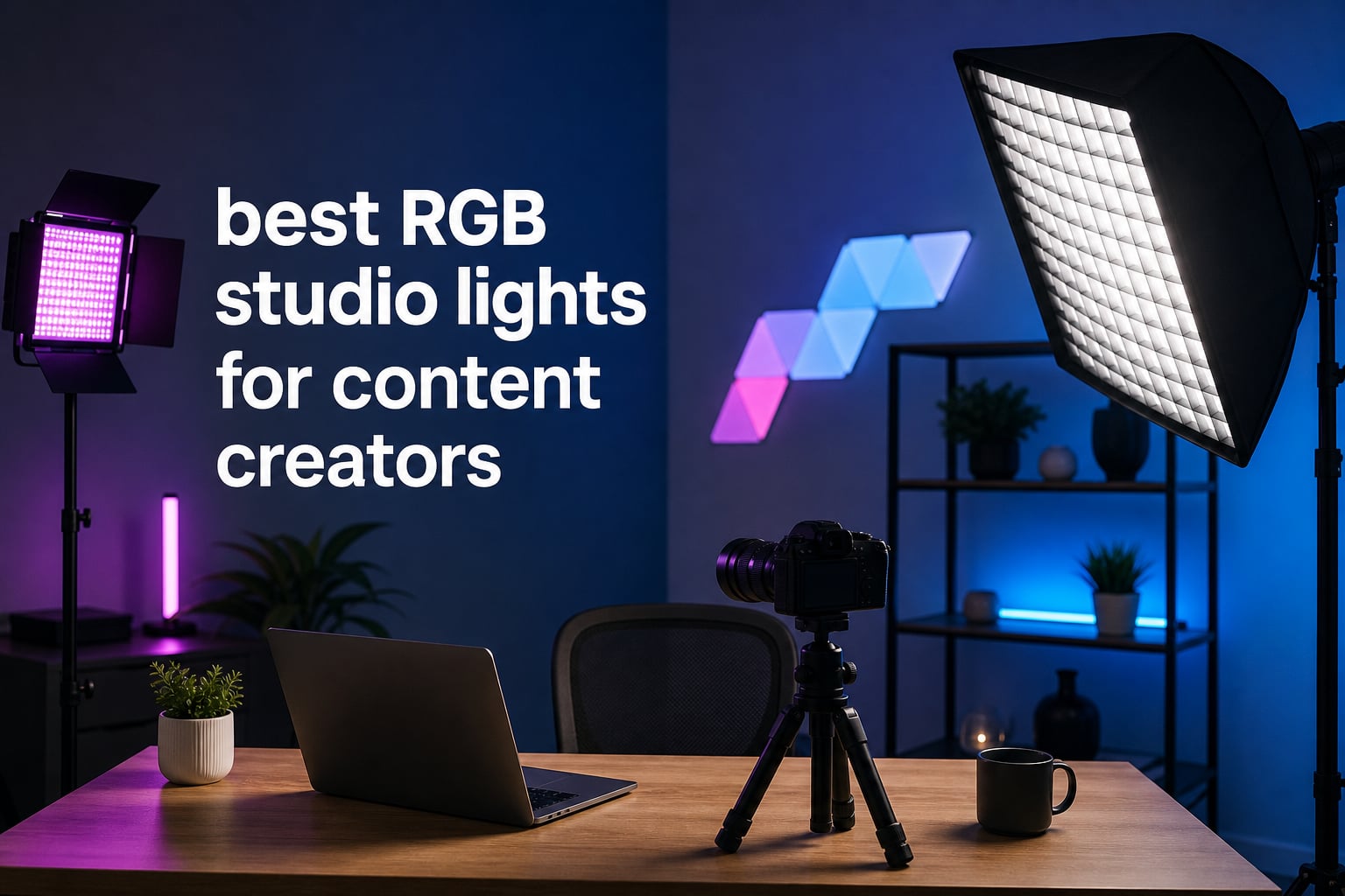 best RGB studio lights for content creators
