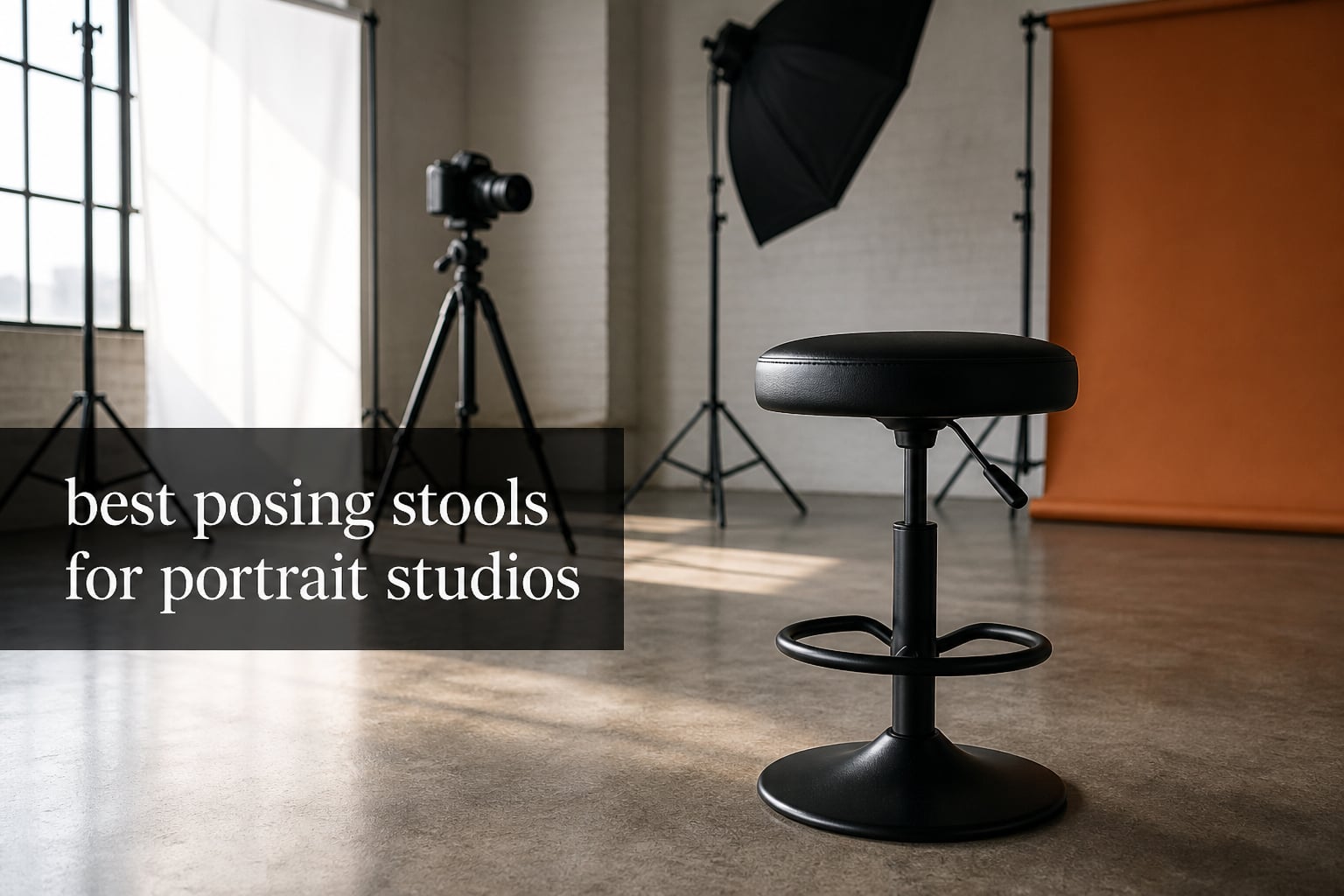 best posing stools for portrait studios