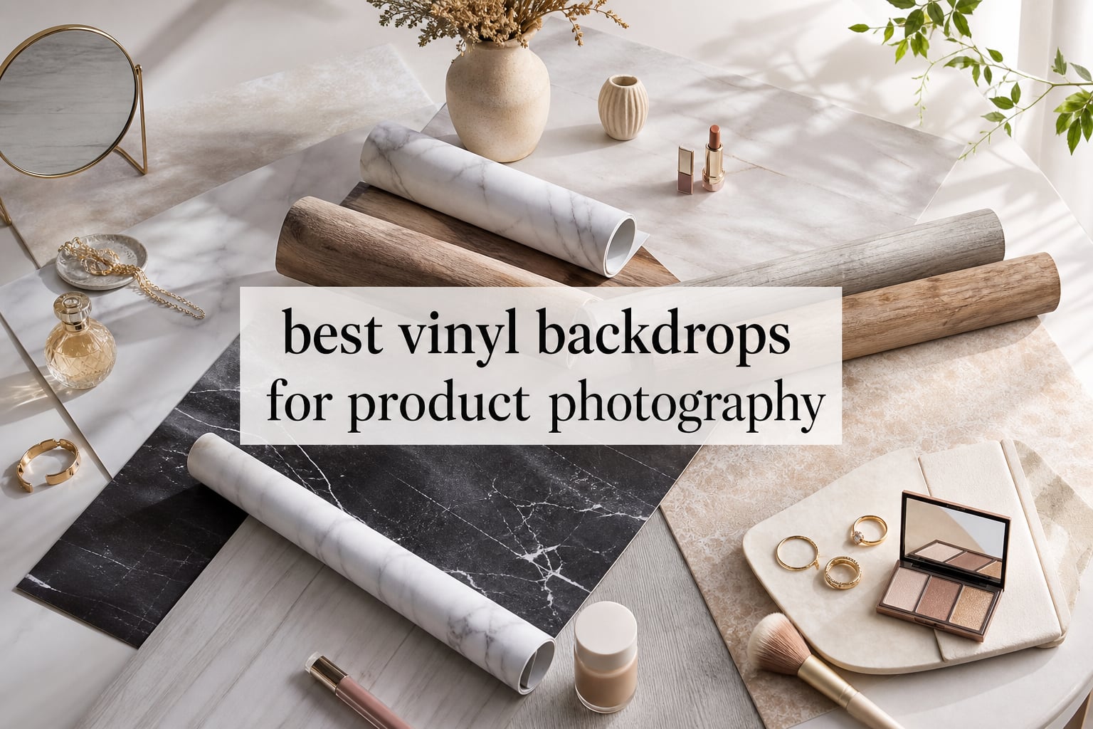 best vinyl backdrops for product photography