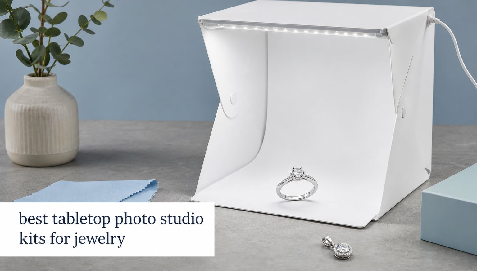 best tabletop photo studio kits for jewelry