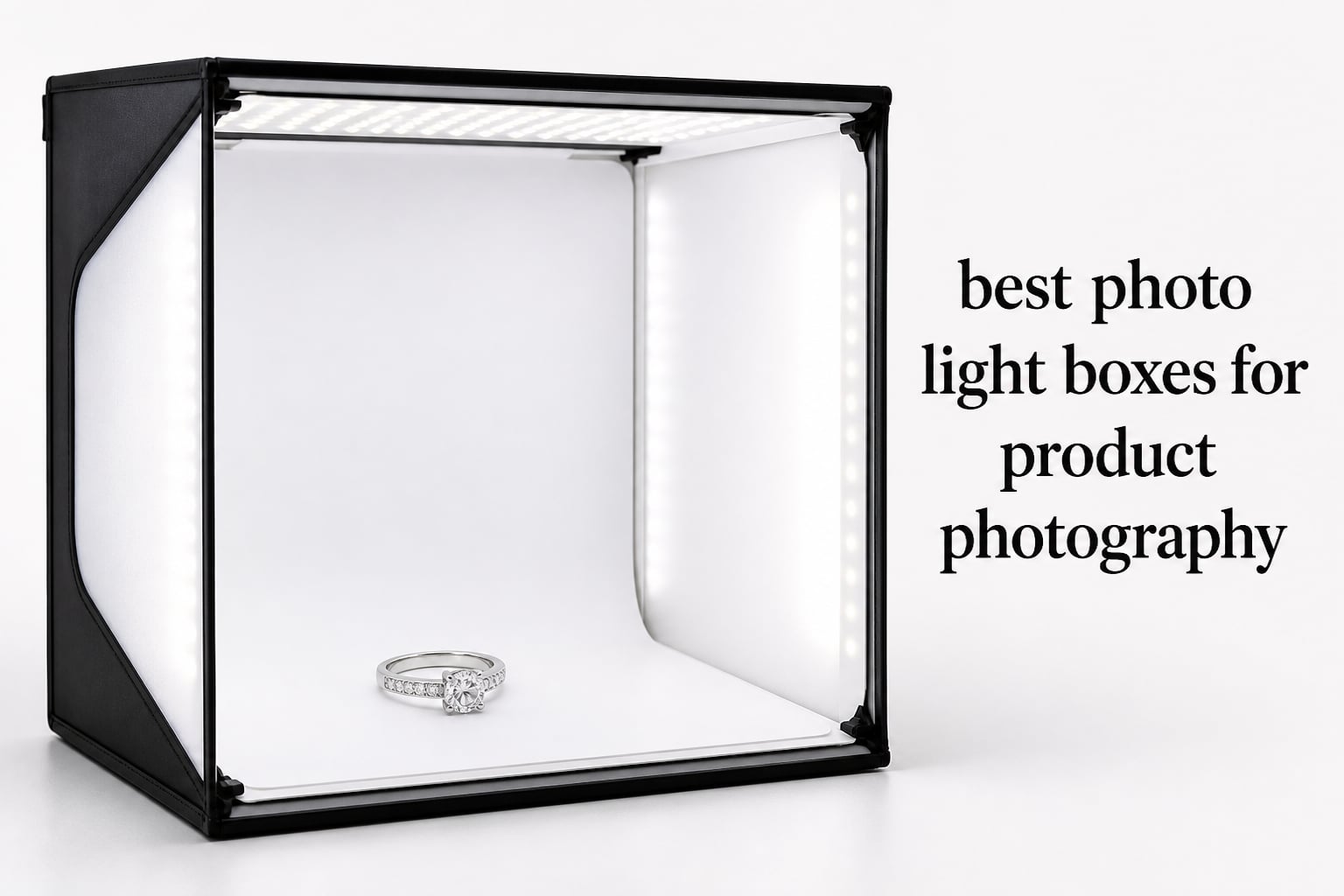 best photo light boxes for product photography