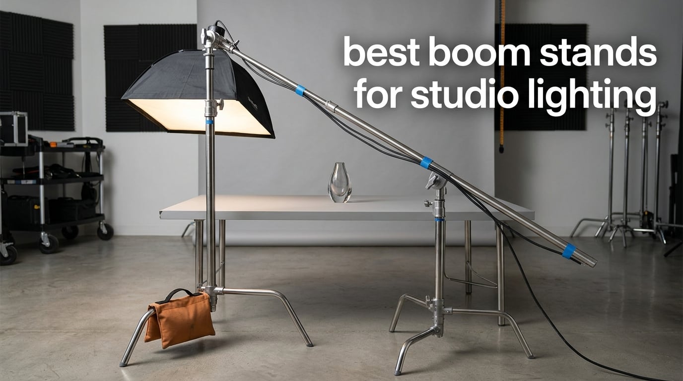best boom stands for studio lighting