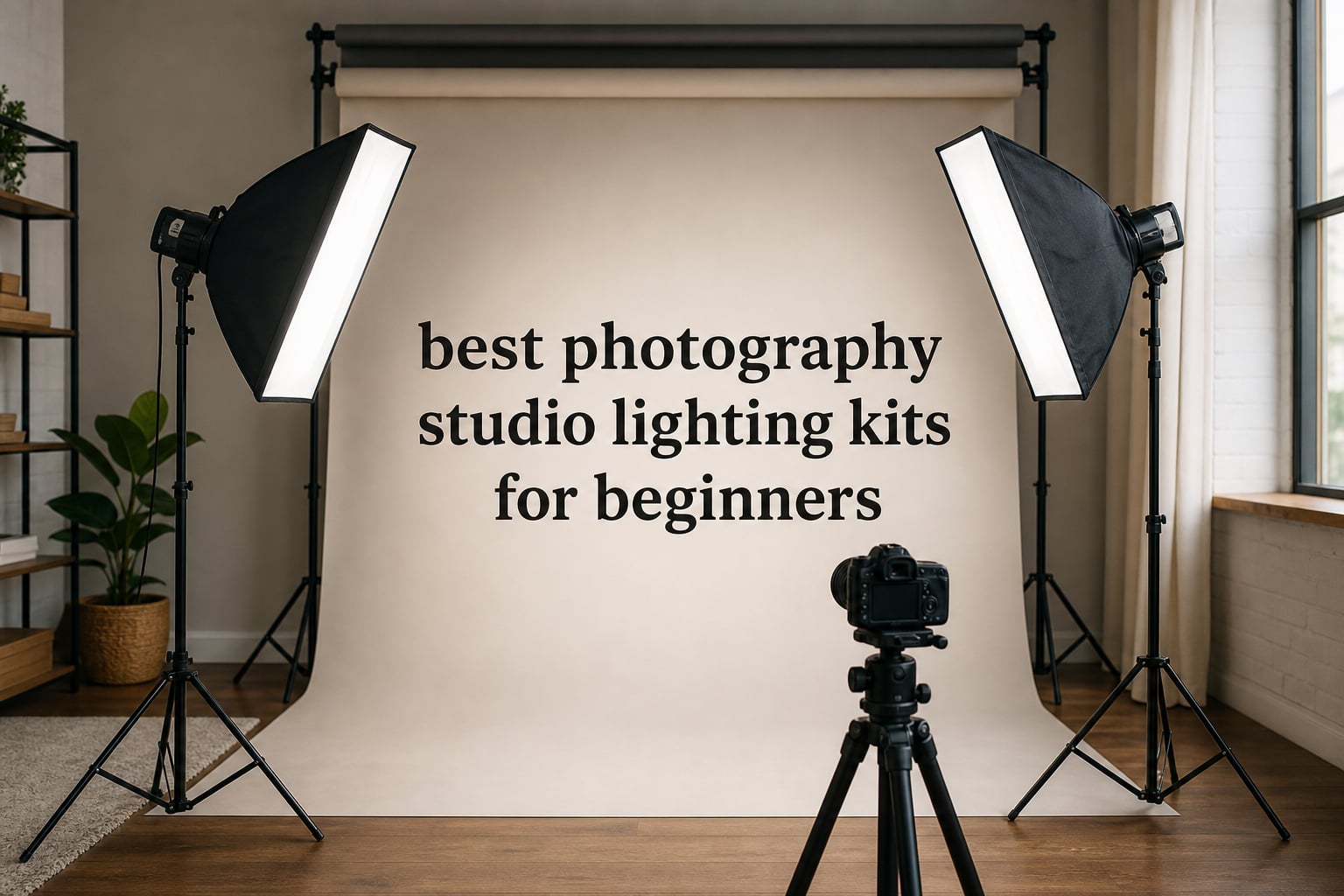 best photography studio lighting kits for beginners