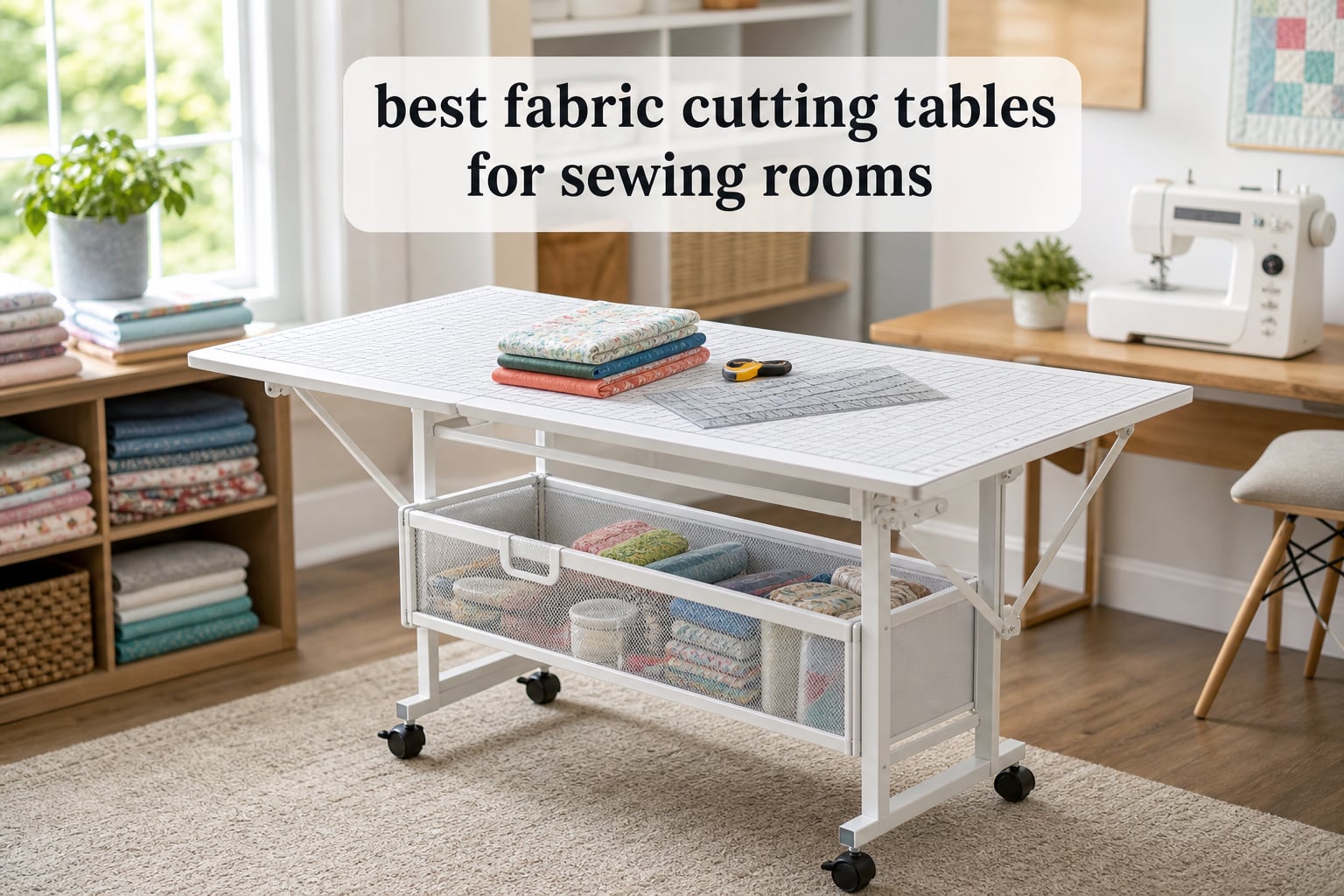 best fabric cutting tables for sewing rooms