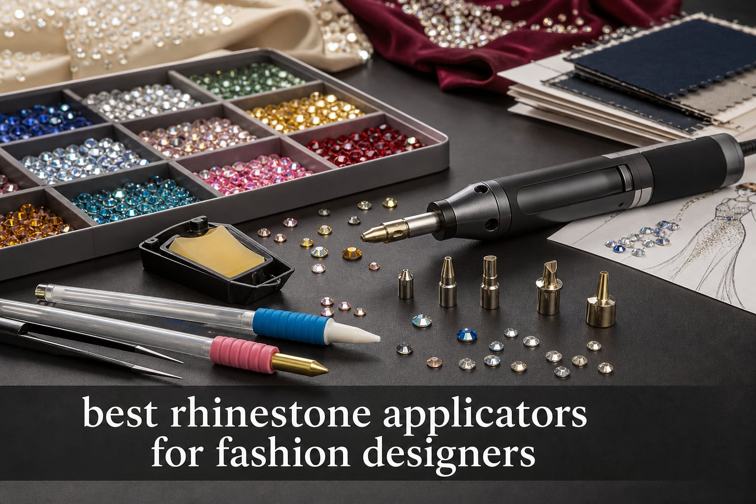 best rhinestone applicators for fashion designers