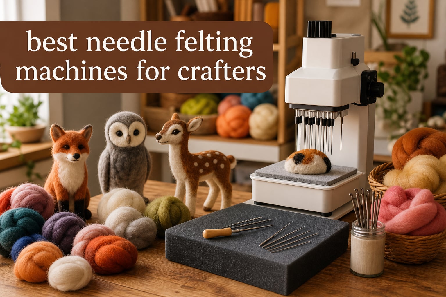 best needle felting machines for crafters