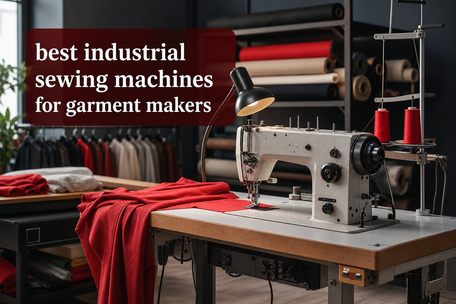 best industrial sewing machines for garment makers