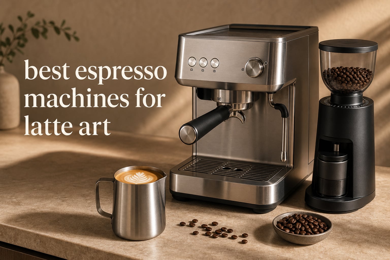 best espresso machines for latte art