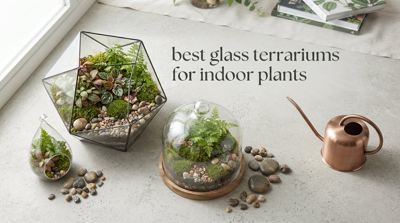 best glass terrariums for indoor plants