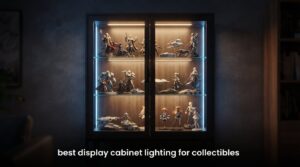 best display cabinet lighting for collectibles