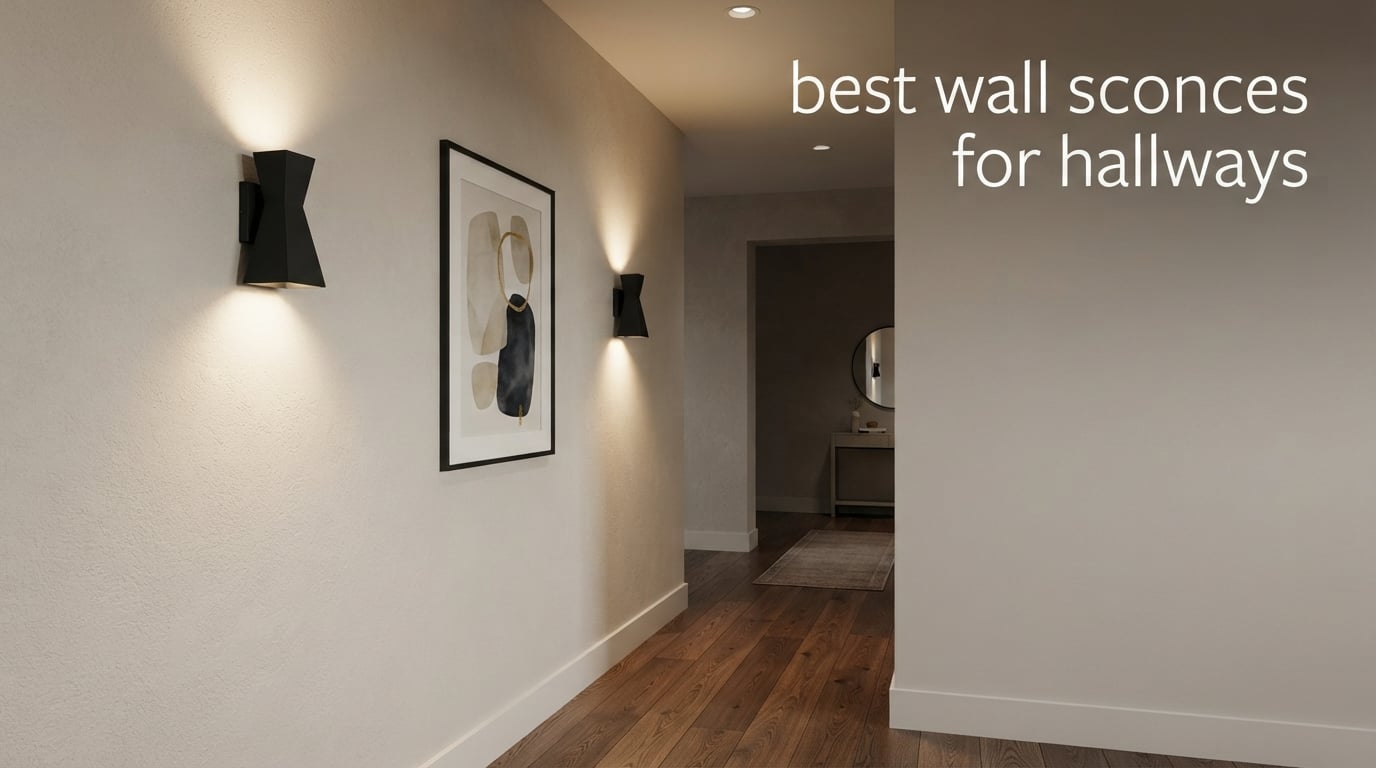 best wall sconces for hallways