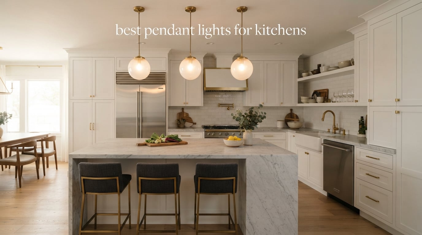 best pendant lights for kitchens