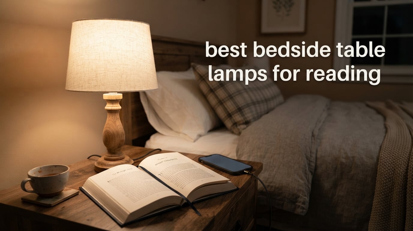 best bedside table lamps for reading