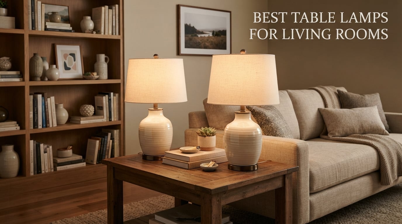 best table lamps for living rooms
