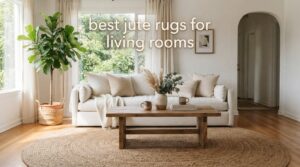 best jute rugs for living rooms
