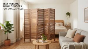 best folding room dividers for small spaces