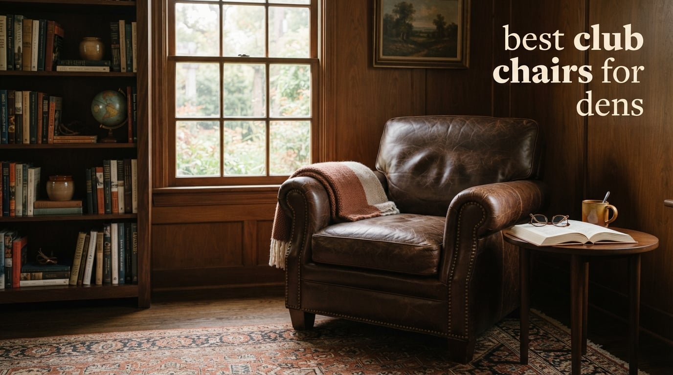 best club chairs for dens