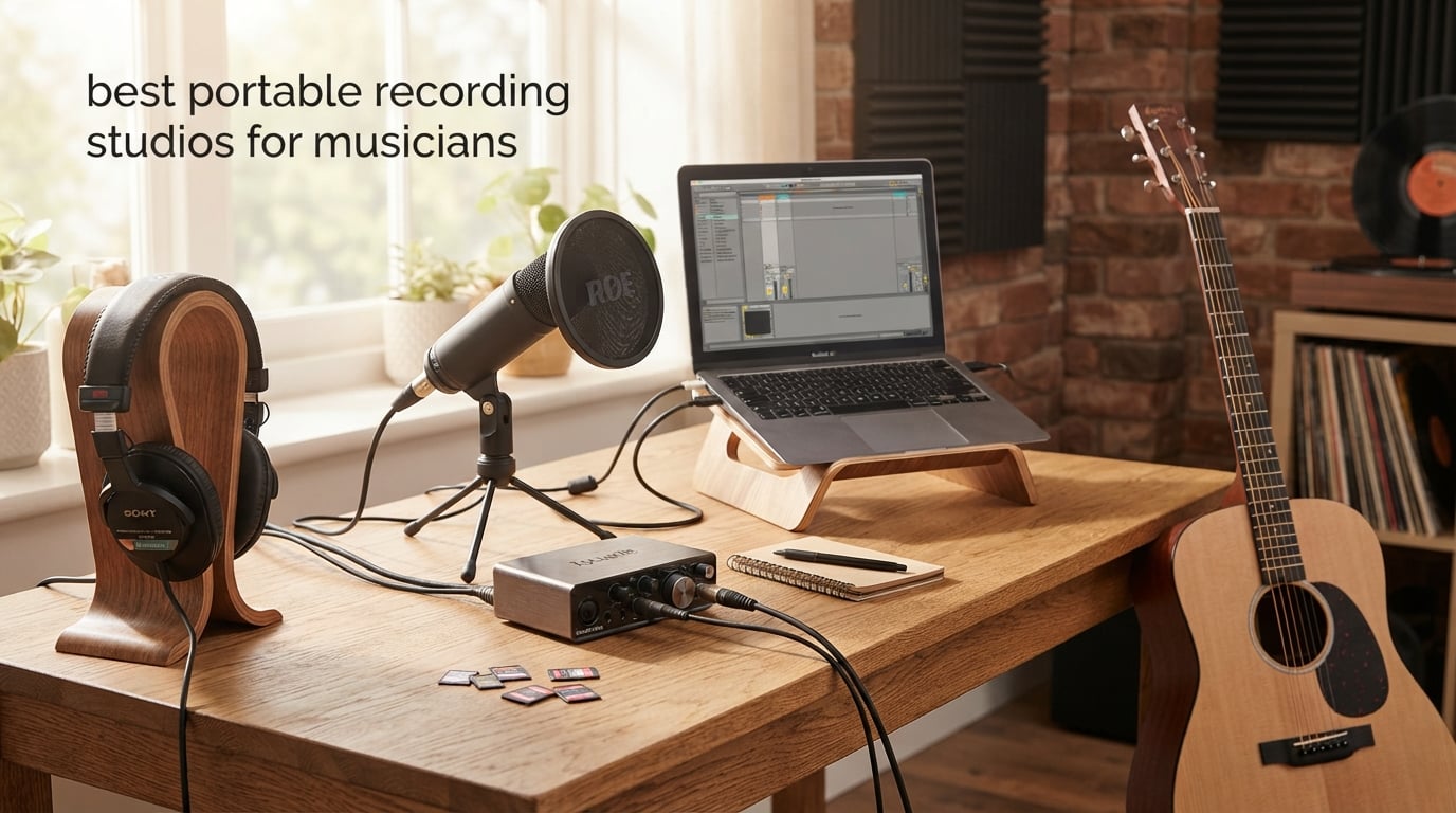 best portable recording studios for musicians