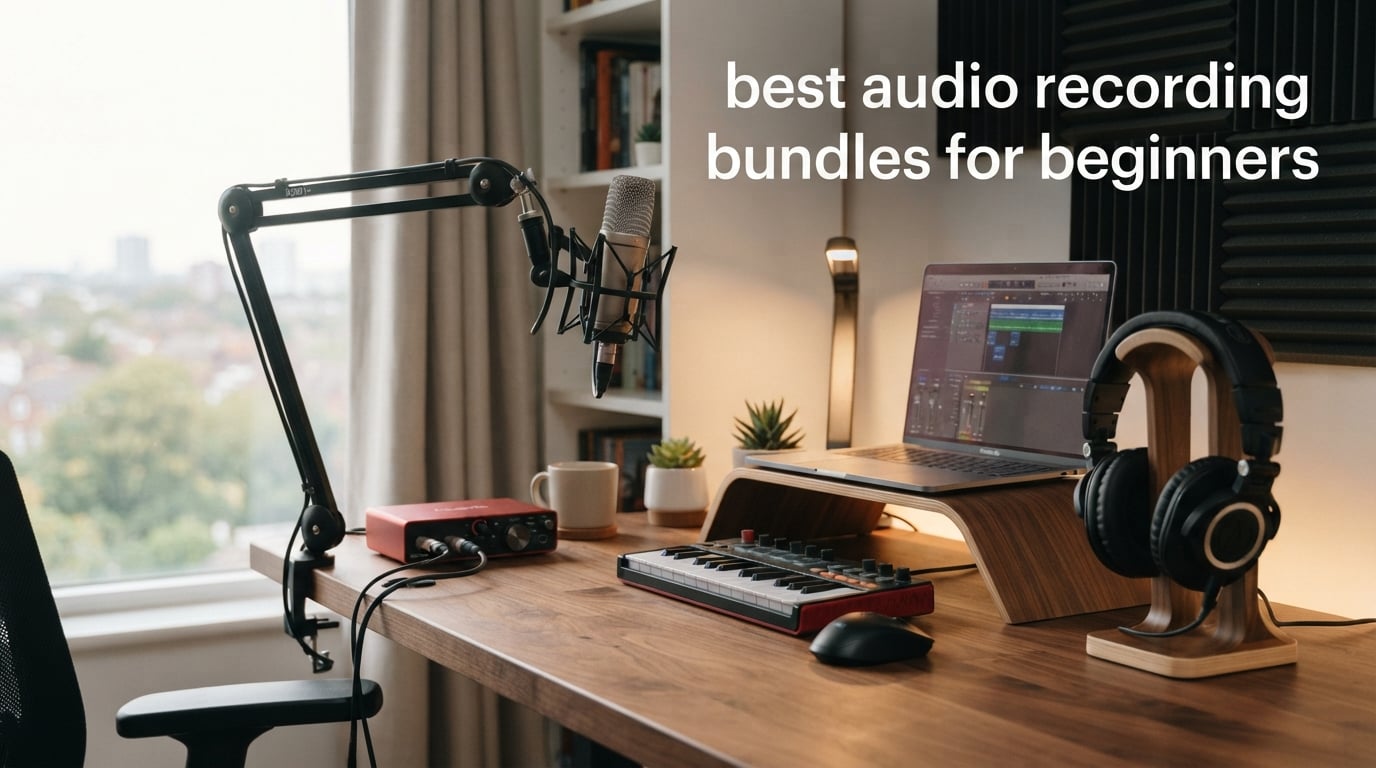 best audio recording bundles for beginners