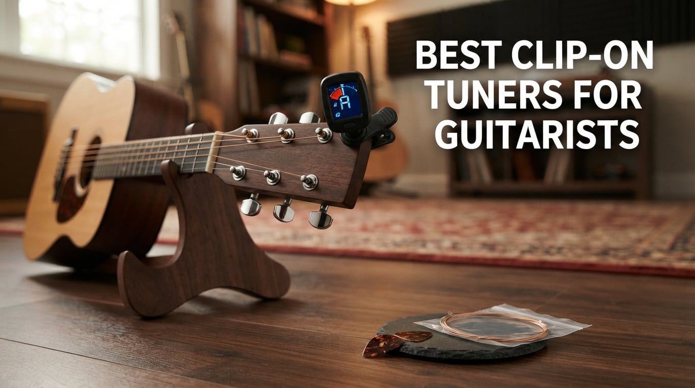best clip-on tuners for guitarists