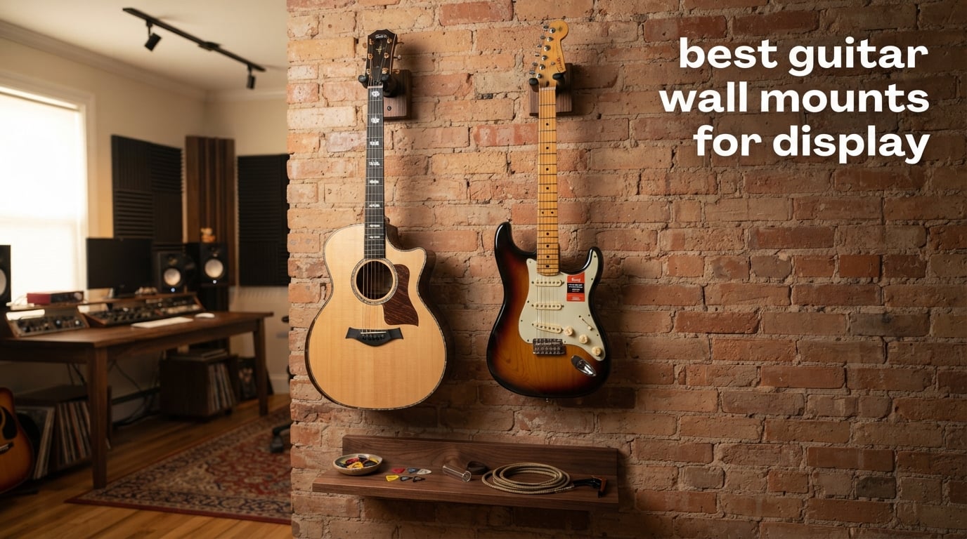 best guitar wall mounts for display