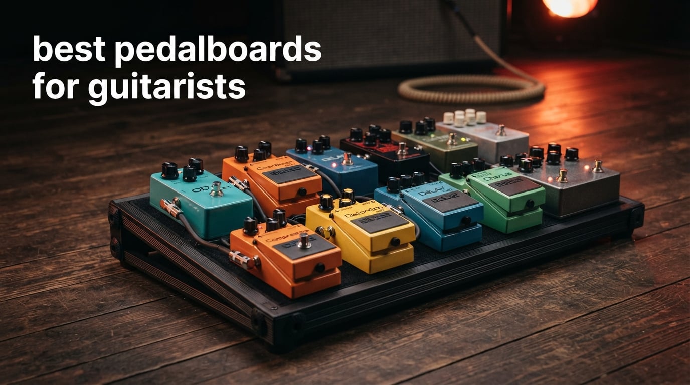 best pedalboards for guitarists