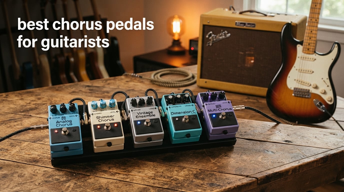 best chorus pedals for guitarists