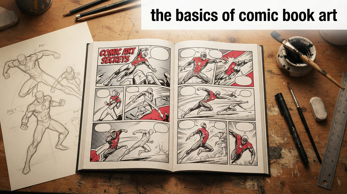 the basics of comic book art