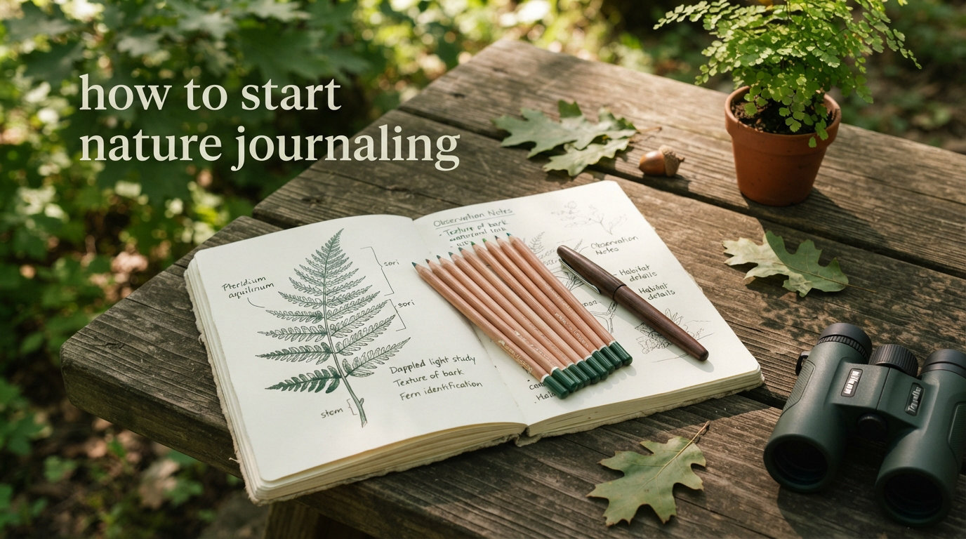 how to start nature journaling