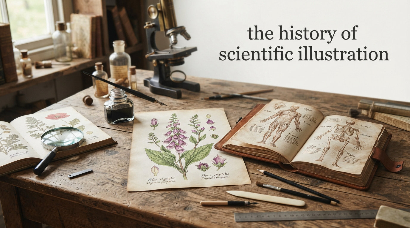 the history of scientific illustration