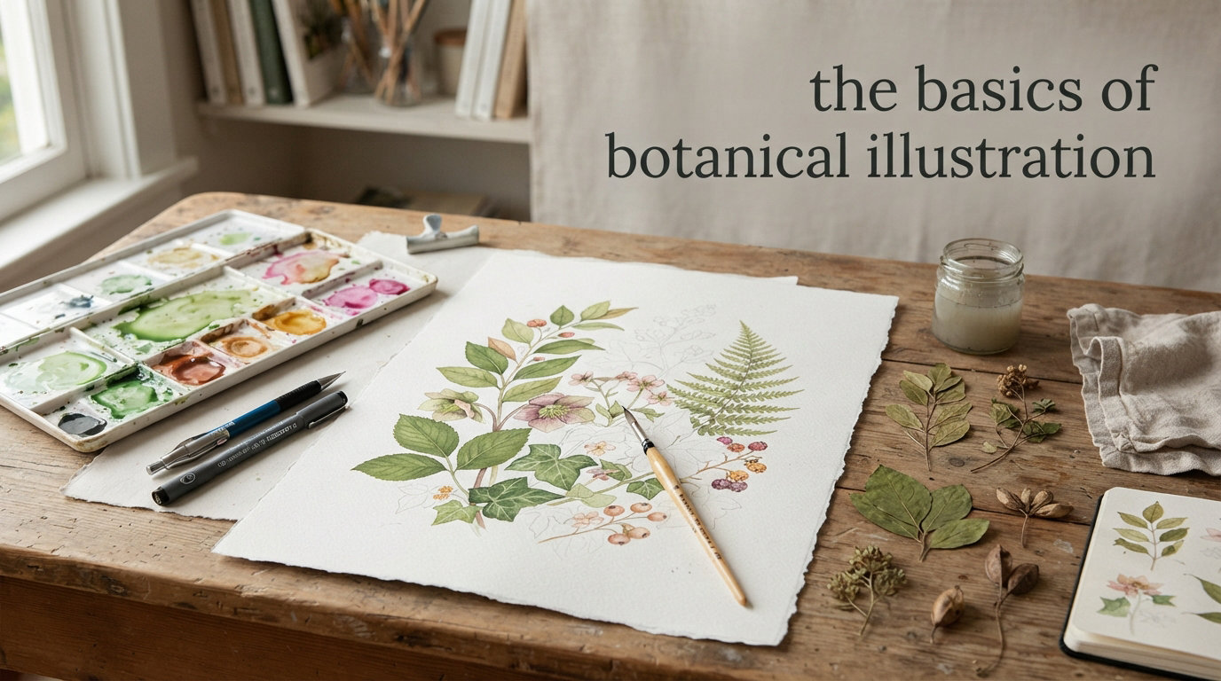 the basics of botanical illustration