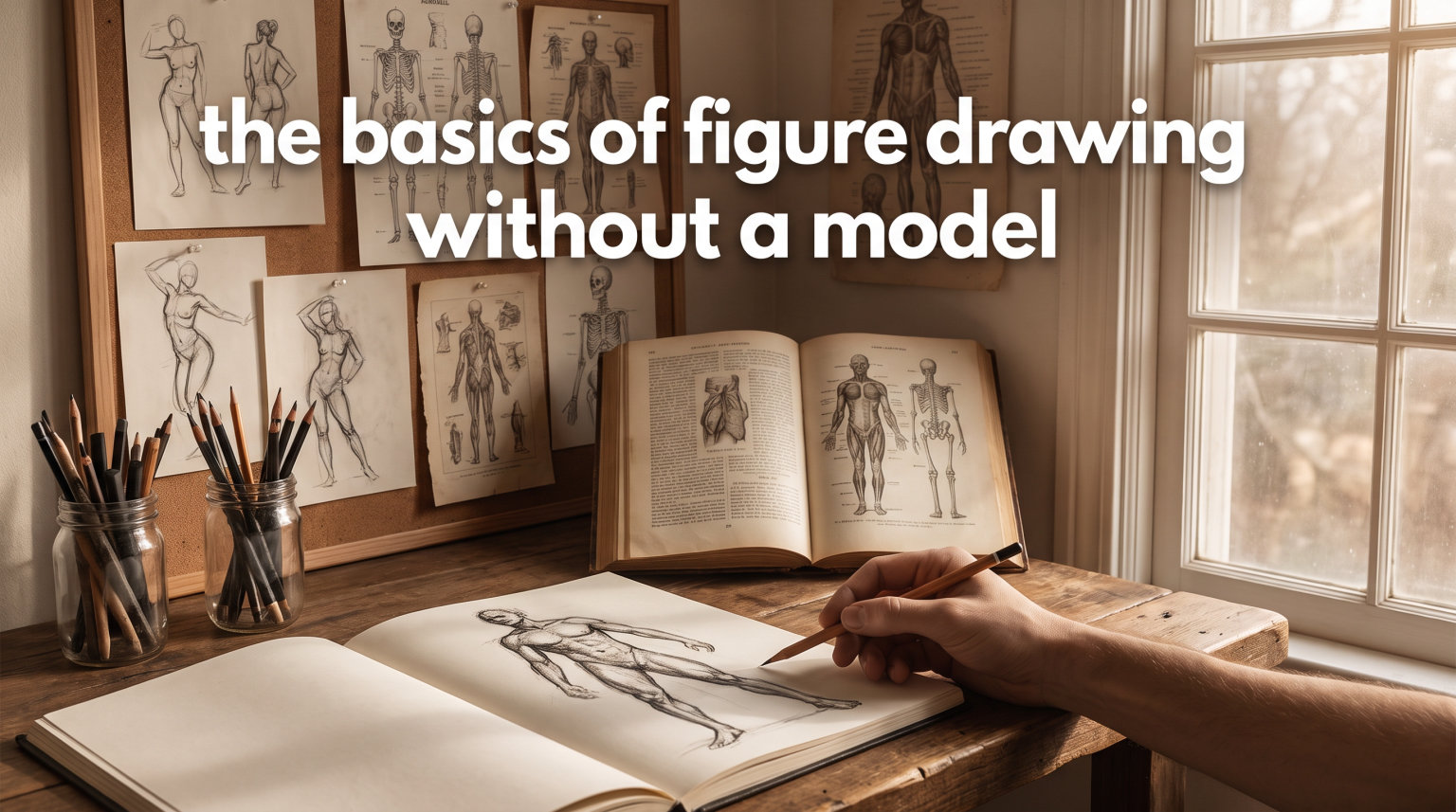 the basics of figure drawing without a model