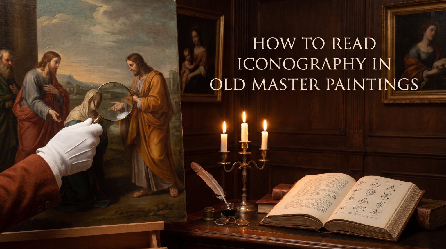 how to read iconography in old master paintings