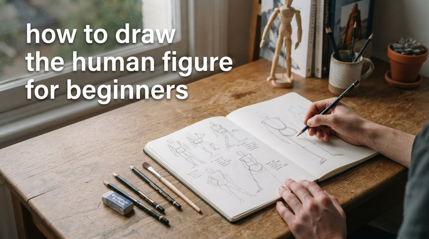 how to draw the human figure for beginners