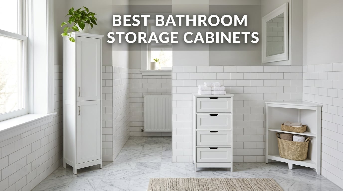 best bathroom storage cabinets