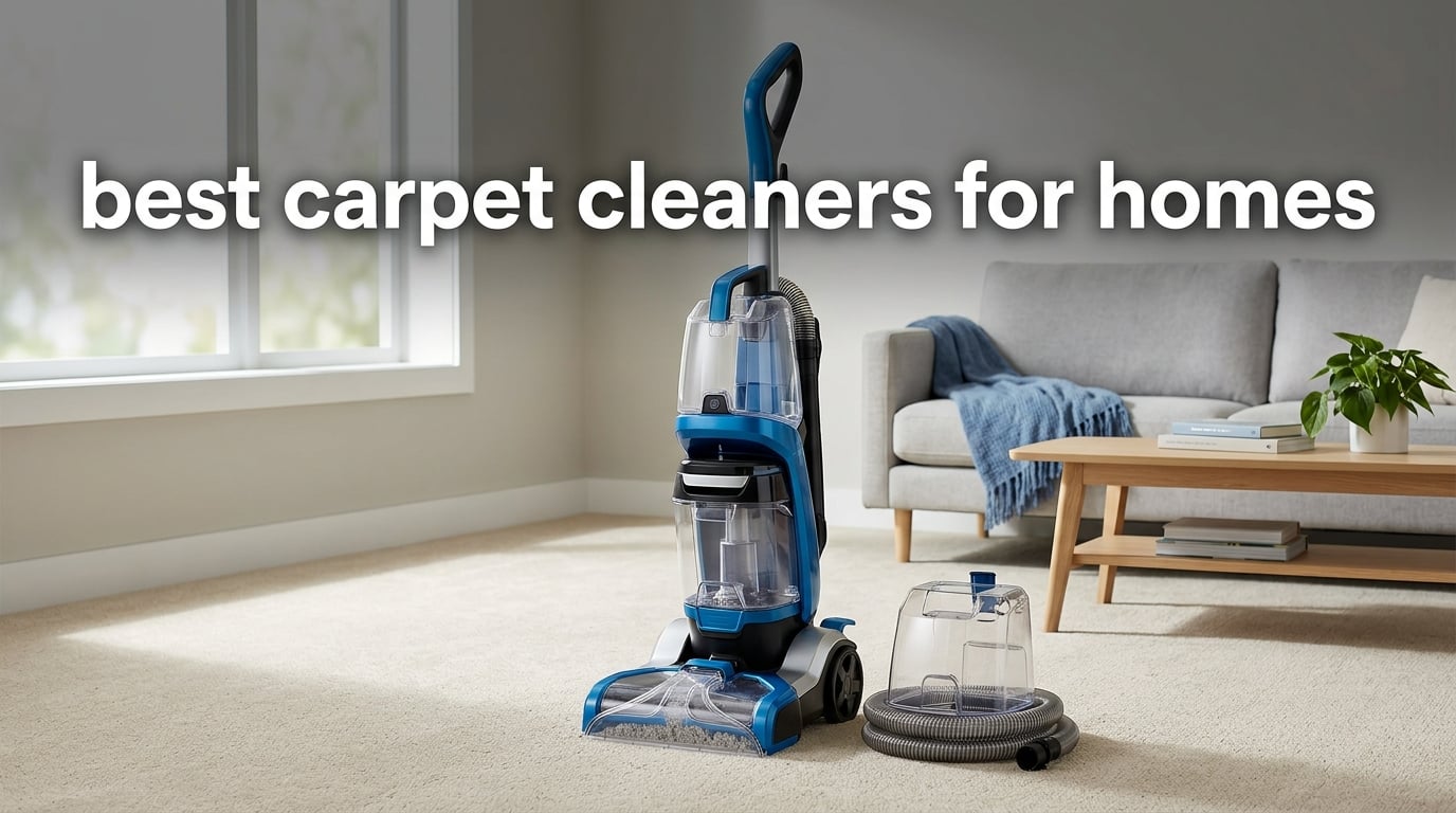 best carpet cleaners for homes