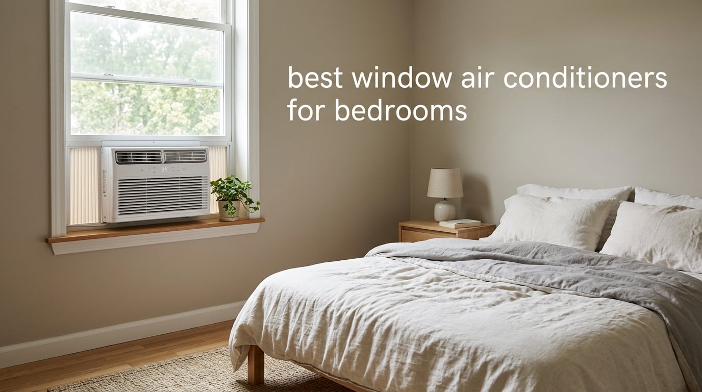 best window air conditioners for bedrooms