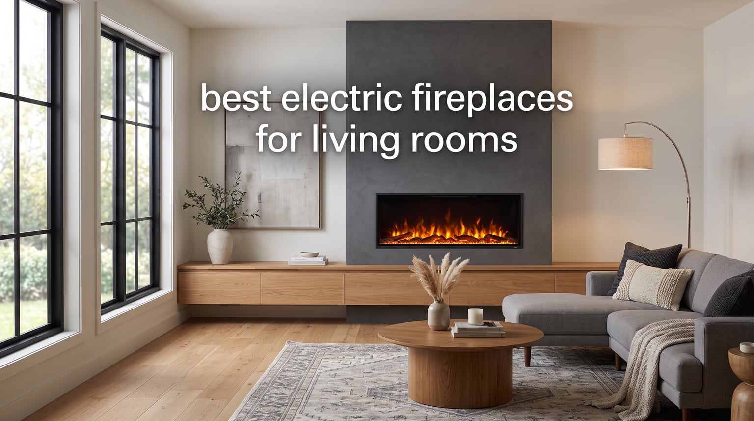 best electric fireplaces for living rooms